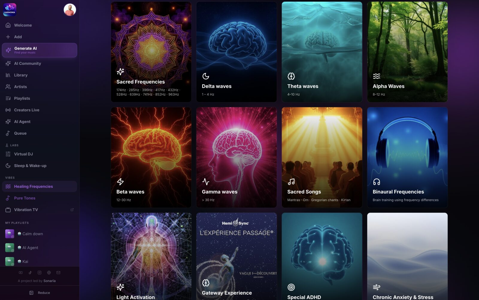 Harmonia — Healing Frequencies